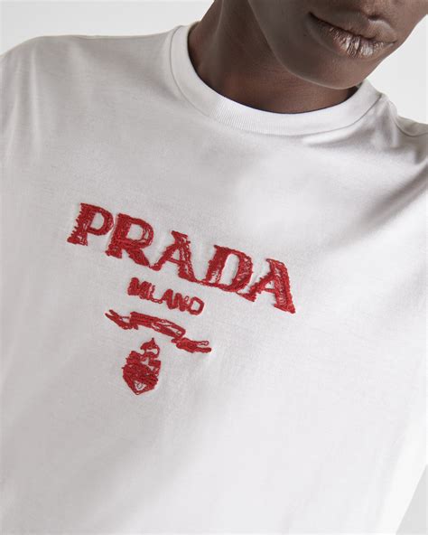 prada t shitt|Prada men' s t shirts.